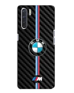 Чохол для OPPO A91 з картинкою «Емблема BMW та карбон» Чохол для OPPO A91 з картинкою «Емблема BMW та карбон»