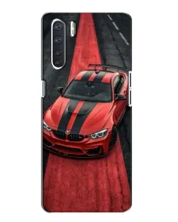 Чохол для OPPO A91 з картинкою «BMW на червоній доріжці» Чохол для OPPO A91 з картинкою «BMW на червоній доріжці»
