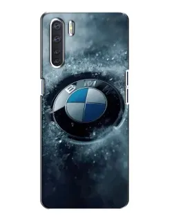 Чохол для OPPO A91 з картинкою «Логотип BMW — лід» Чохол для OPPO A91 з картинкою «Логотип BMW — лід»