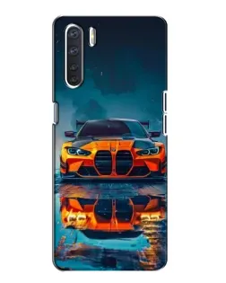 Чохол для OPPO A91 з картинкою «BMW — золота емблема» Чохол для OPPO A91 з картинкою «BMW — золота емблема»