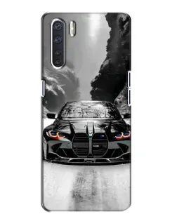 Чохол для OPPO A91 з картинкою «BMW — акварельний дрифт» Чохол для OPPO A91 з картинкою «BMW — акварельний дрифт»