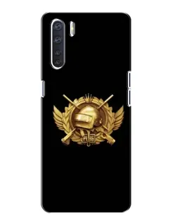 Чохол для OPPO A91 з картинкою «PUBG — помаранчевий градієнт» Чохол для OPPO A91 з картинкою «PUBG — помаранчевий градієнт»