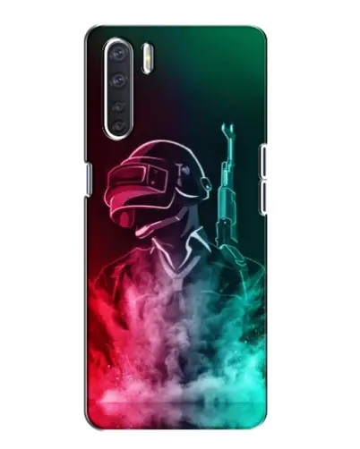 Чохол для OPPO A91 з картинкою «PUBG — вогняний воїн» Чохол для OPPO A91 з картинкою «PUBG — вогняний воїн»