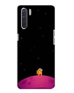 Чохол для OPPO A91 з картинкою «Самотній герой на планеті» Чохол для OPPO A91 з картинкою «Самотній герой на планеті»