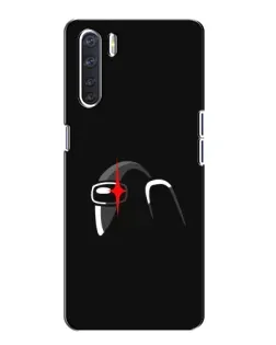 Чохол для OPPO A91 з картинкою «Among Us шолом» Чохол для OPPO A91 з картинкою «Among Us шолом»