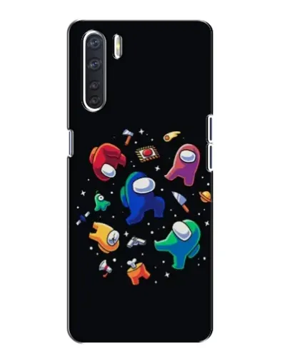 Чохол для OPPO A91 з картинкою «Among Us космос»