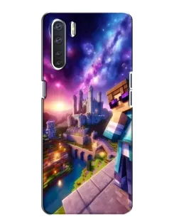 Чохол для OPPO A91 з картинкою «Стів та космос» Чохол для OPPO A91 з картинкою «Стів та космос»