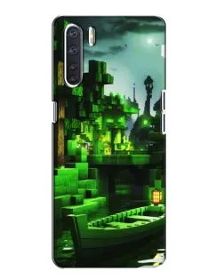 Чохол для OPPO A91 з картинкою «Minecraft лісовий пейзаж» Чохол для OPPO A91 з картинкою «Minecraft лісовий пейзаж»