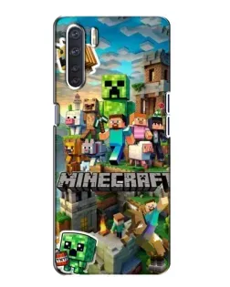 Чохол для OPPO A91 з картинкою «Замок Minecraft» Чохол для OPPO A91 з картинкою «Замок Minecraft»