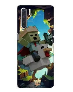 Чохол для OPPO A91 з картинкою «Стів та гусь» Чохол для OPPO A91 з картинкою «Стів та гусь»