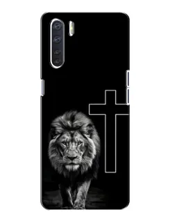 Чохол для OPPO A91 з картинкою «Лев та Хрест» Чохол для OPPO A91 з картинкою «Лев та Хрест»