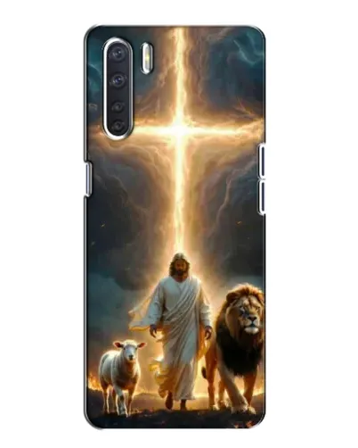 Чохол для OPPO A91 з картинкою «Лев Юди та Світло» Чохол для OPPO A91 з картинкою «Лев Юди та Світло»