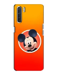 Чехол для OPPO A91 с картинкой «Mickey в круге» Чехол для OPPO A91 с картинкой «Mickey в круге»