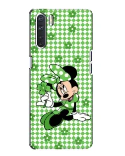 Чехол для OPPO A91 с картинкой «Mickey в клетку» Чехол для OPPO A91 с картинкой «Mickey в клетку»