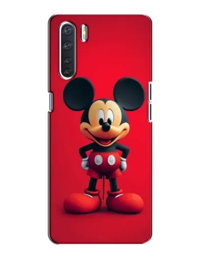Чехол для OPPO A91 с картинкой «Mickey в полный рост»