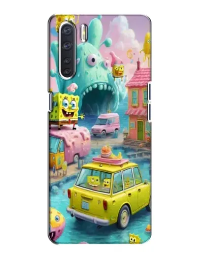 Чохол для OPPO A91 з картинкою «Монстр-трак пригоди»