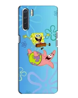 Чохол для OPPO A91 з картинкою «Спанч Боб та Патрік» Чохол для OPPO A91 з картинкою «Спанч Боб та Патрік»