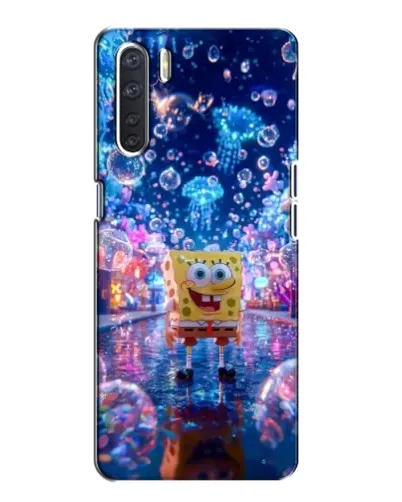Чохол для OPPO A91 з картинкою «Неоновий океан»