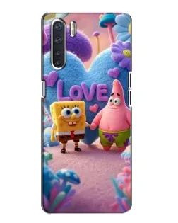 Чохол для OPPO A91 з картинкою «Губка Боб Патрік» Чохол для OPPO A91 з картинкою «Губка Боб Патрік»