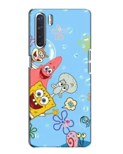 Чохол для OPPO A91 з картинкою «Веселі бульбашки» Чохол для OPPO A91 з картинкою «Веселі бульбашки»