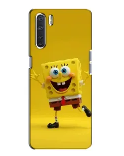 Чохол для OPPO A91 з картинкою «Позитивний Губка Боб» Чохол для OPPO A91 з картинкою «Позитивний Губка Боб»