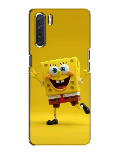 Чохол для OPPO A91 з картинкою «Позитивний Губка Боб»