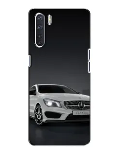 Чохол для OPPO A91 з картинкою «Mercedes AMG GT Silver»