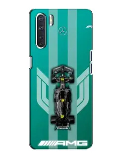 Чохол для OPPO A91 з картинкою «Mercedes AMG Petronas»