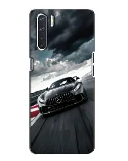 Чохол для OPPO A91 з картинкою «Гоночний Mercedes AMG»