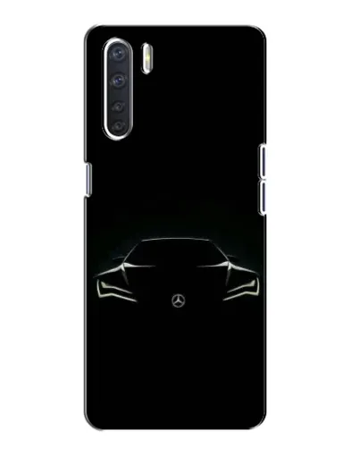 Чохол для OPPO A91 з картинкою «Mercedes — силует авто» Чохол для OPPO A91 з картинкою «Mercedes — силует авто»