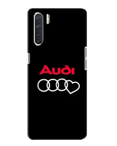 Чохол для OPPO A91 з картинкою «Логотип Audi Heart»