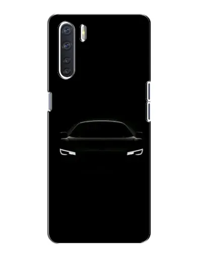 Чохол для OPPO A91 з картинкою «Погляд Audi у темряві»