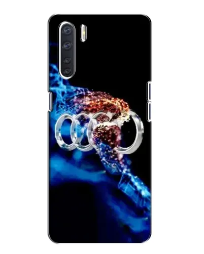 Чохол для OPPO A91 з картинкою «Енергія лого Audi»