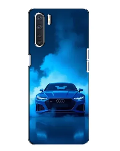 Чохол для OPPO A91 з картинкою «Audi — блакитна енергія»