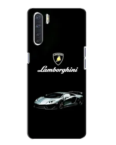 Чохол для OPPO A91 з картинкою «Логотип Lamborghini класика»