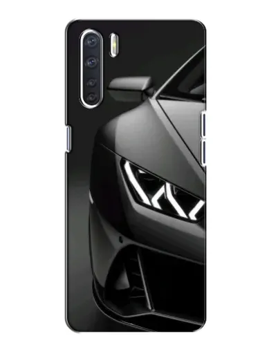 Чохол для OPPO A91 з картинкою «Lamborghini фари деталізація»