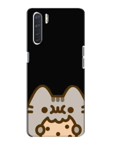 Чохол для OPPO A91 з картинкою «Пушин на чорному»