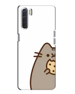 Чохол для OPPO A91 з картинкою «Пушин з печивом»