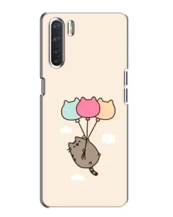 Чохол для OPPO A91 з картинкою «Пушин на кульках»