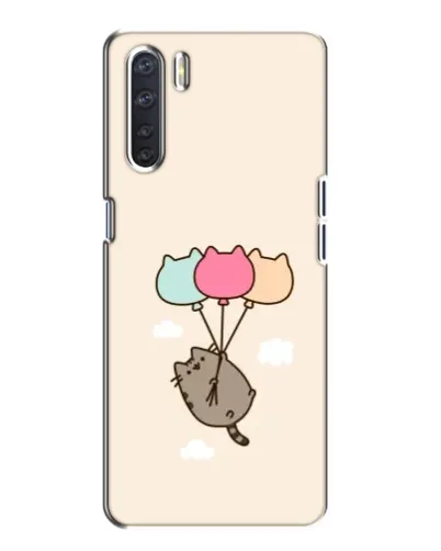 Чохол для OPPO A91 з картинкою «Пушин на кульках»