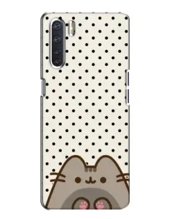 Чохол для OPPO A91 з картинкою «Пушин у цяточку»