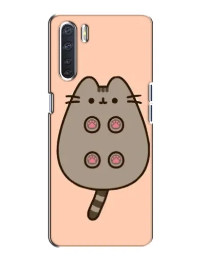 Чохол для OPPO A91 з картинкою «Пушин пузиком догори»