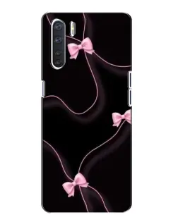 Чехол для OPPO A91 с картинкой «Розовые ленты» Чехол для OPPO A91 с картинкой «Розовые ленты»