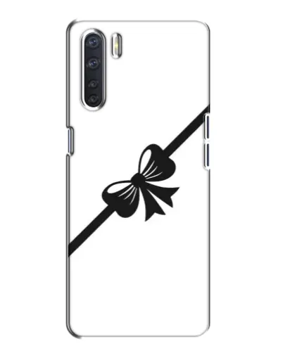 Чехол для OPPO A91 с картинкой «Диагональный бант» Чехол для OPPO A91 с картинкой «Диагональный бант»