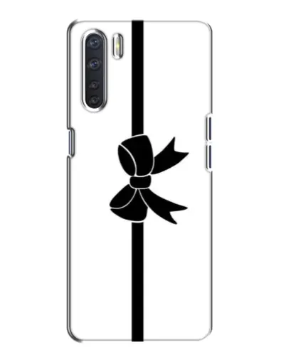 Чехол для OPPO A91 с картинкой «Вертикальный бант» Чехол для OPPO A91 с картинкой «Вертикальный бант»