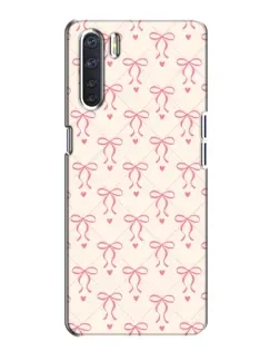 Чехол для OPPO A91 с картинкой «Розовые бантики Coquette» Чехол для OPPO A91 с картинкой «Розовые бантики Coquette»