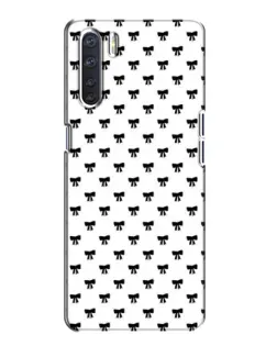 Чехол для OPPO A91 с картинкой «Мини-бантики» Чехол для OPPO A91 с картинкой «Мини-бантики»