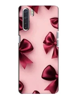 Чехол для OPPO A91 с картинкой «Бордовый атлас» Чехол для OPPO A91 с картинкой «Бордовый атлас»