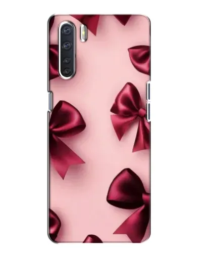 Чехол для OPPO A91 с картинкой «Бордовый атлас» Чехол для OPPO A91 с картинкой «Бордовый атлас»