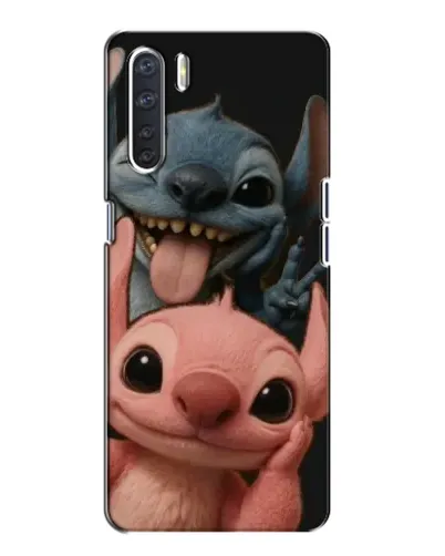 Чехол для OPPO A91 с картинкой «Стич и Ангел» Чехол для OPPO A91 с картинкой «Стич и Ангел»